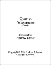 Quartet for Saxophones P.O.D. cover